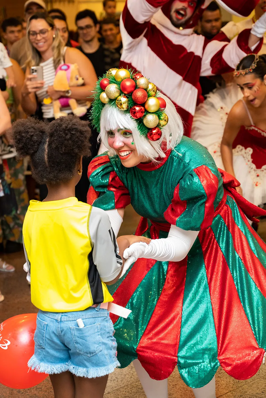 Chegada do Papai Noel @ Via Parque Shopping